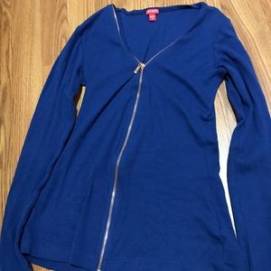 Guess zip up shirt